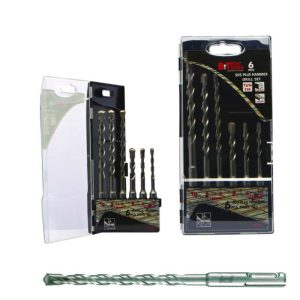 סט מקדחי SDS PLUS 75LR כמות 6 יח’