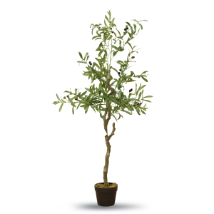 זית מלאכותי 125 ס"מ 378 עלים